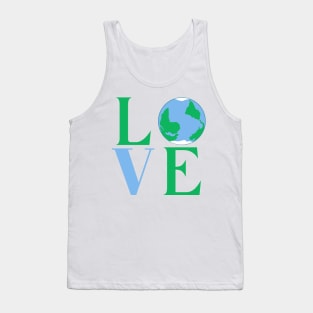 Earth Day - Love Earth Tank Top